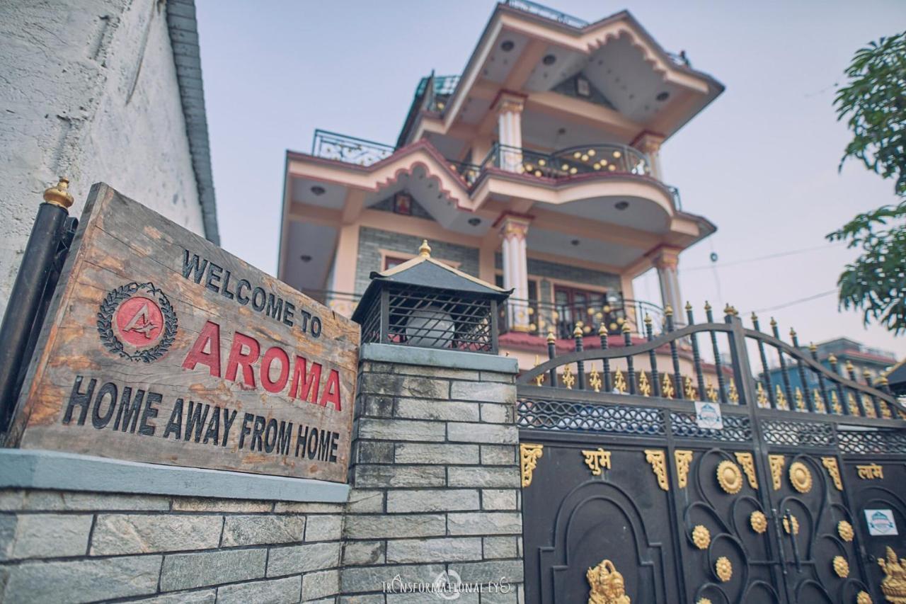 Aroma Tourist Hostel Pokhara Exterior foto